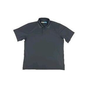 Wrangler Breathe-Dri Polo‎ Men's Large Black Short Sleeve Shirt